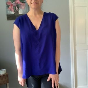 Rachel Roy Blue Blouse XL